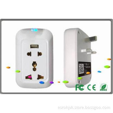 Smart Home wifi smart plug socket for TV / audio , 90v - 26